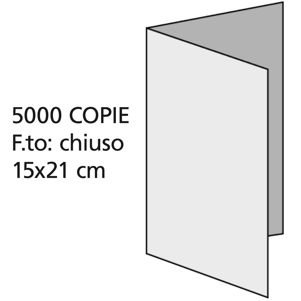 PIEG 2ANTE CARTA PATINATA130G 10X21 STAMPA 4 COLOR
