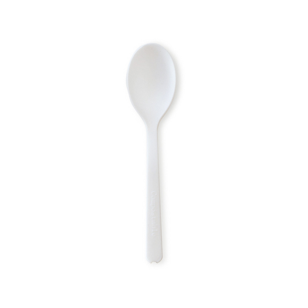 CUCCHIAINO MONOUSO IN CPLA COMPOS.10,5CM (CF.50PZ)