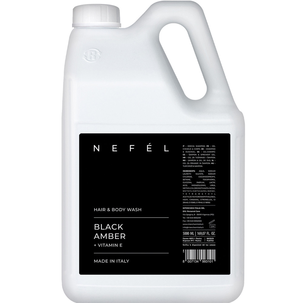 DOCCIA SHAMPOO NEFEL BLACK AMBER 5LT