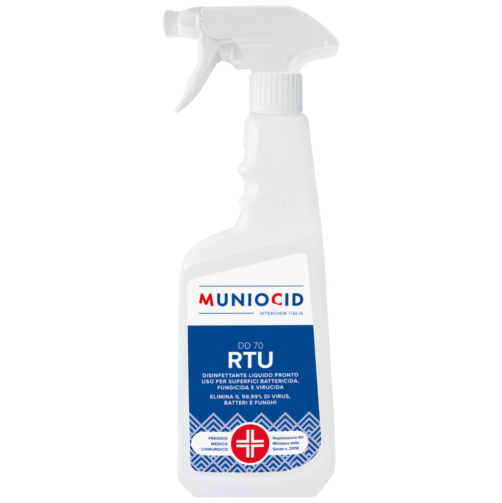 DETERGENTE MUNIOCID DD70 RTU P.M.C. FLACONE 0,75L