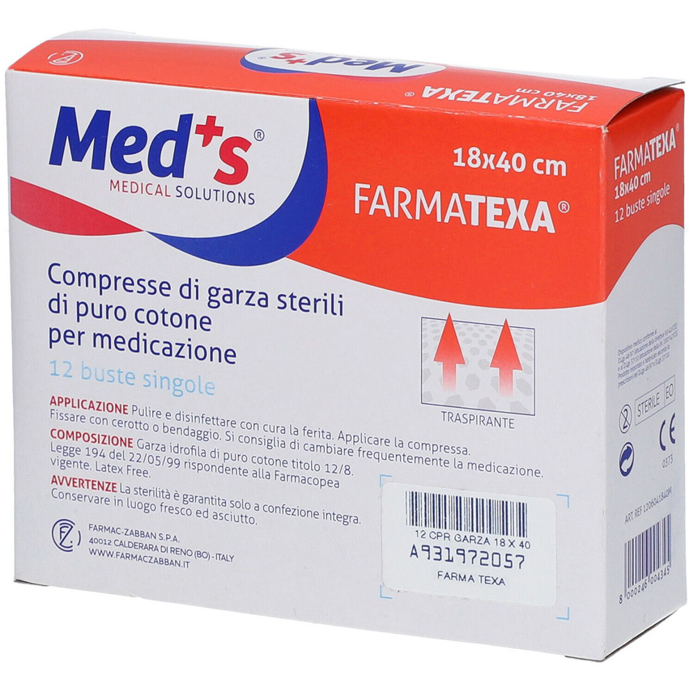 GARZA STERILE 18X40 (CF.12PZ)