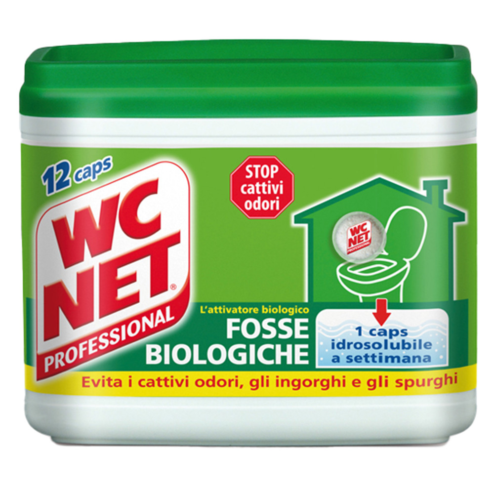 WC NET FOSSE BIOLOGICHE IN CAPS. (CF.12 CAPSULE)