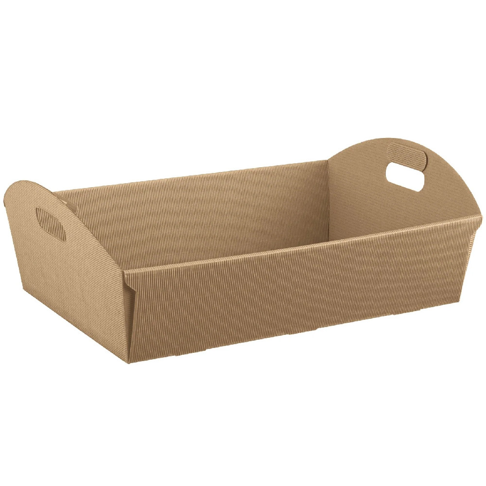 CESTO IN CARTONE ONDA 32X22X8,5CM