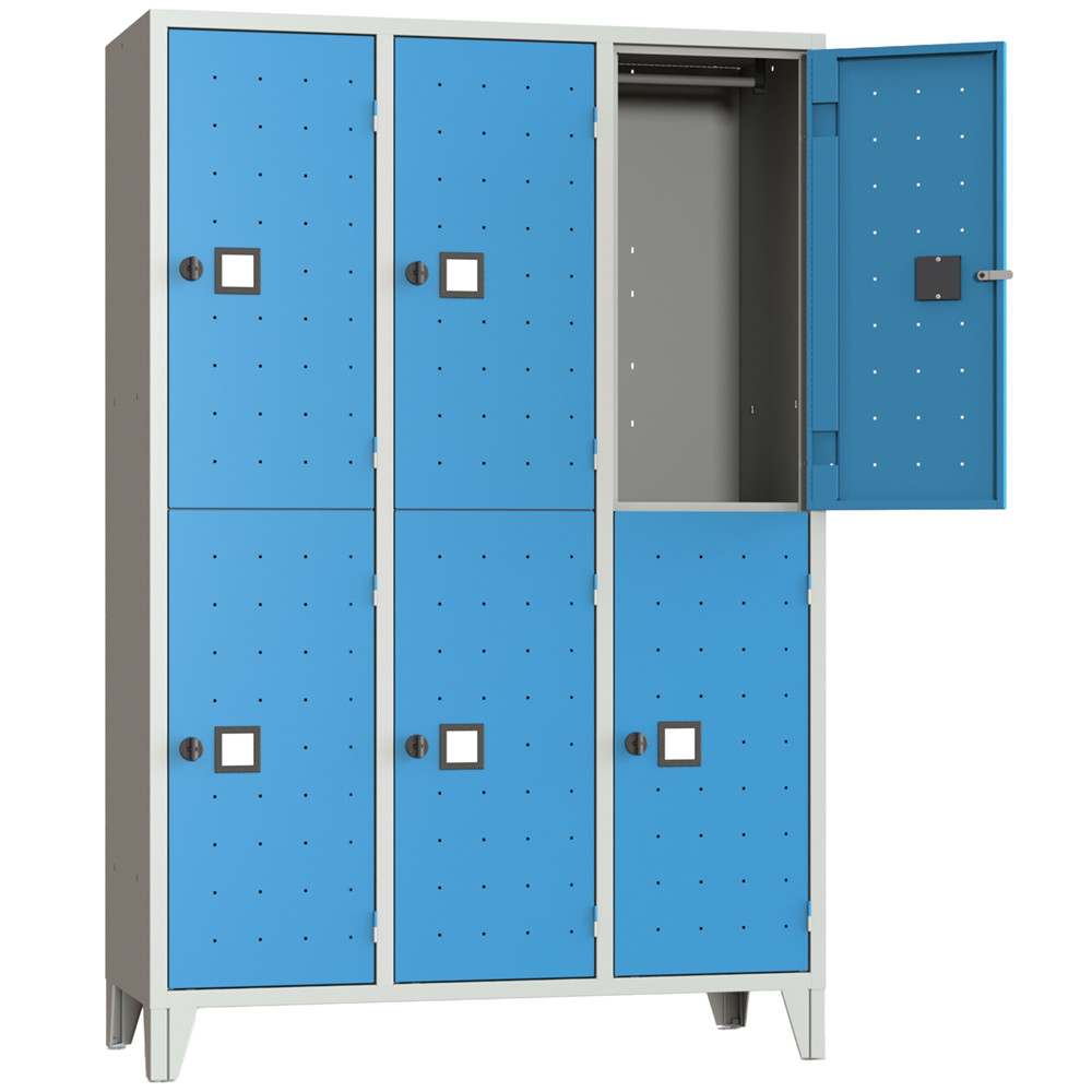 ARMADIO SOVRAPPOSTO MONOBLOCCO 6 POSTI 120X50X180