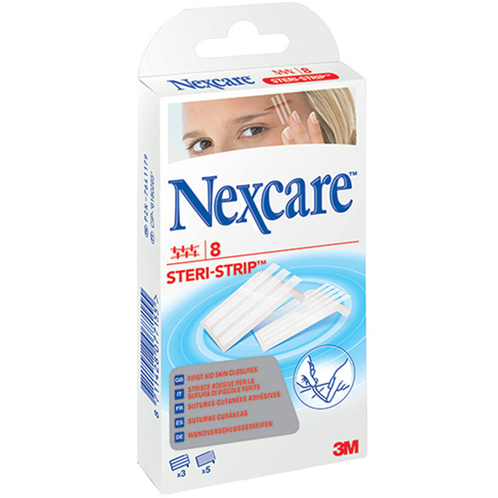 CEROTTI STERI STRIP NEXCARE (8 STRISCE ASSORTITE)