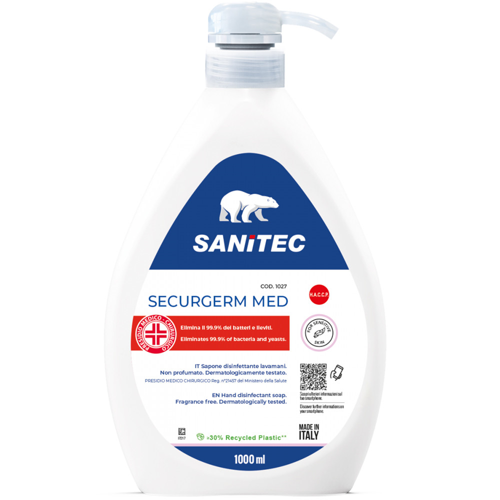 SAPONE LIQUIDO SECURGERM PMC FLACONE DA 1LT