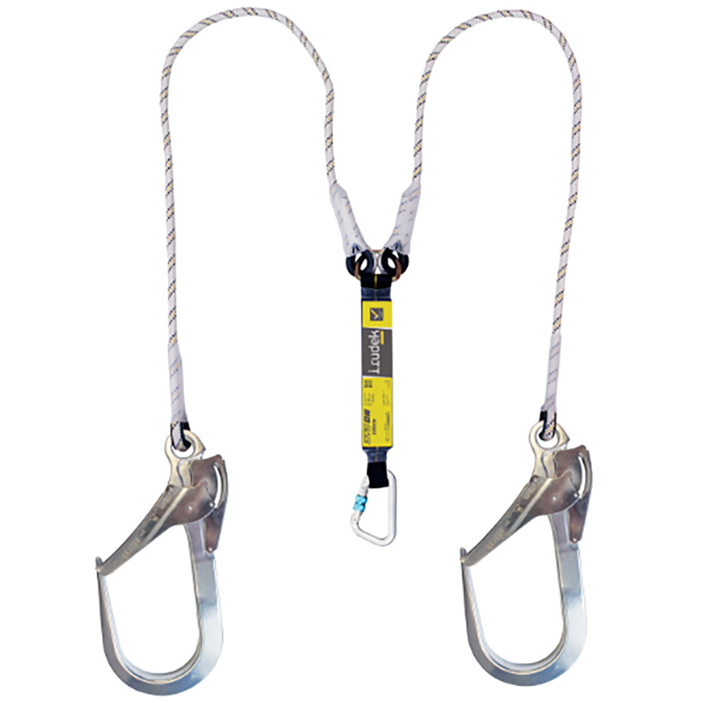 ASSORBITORE ABE373-BH CON DOPPIA CORDA LUNGO 180CM