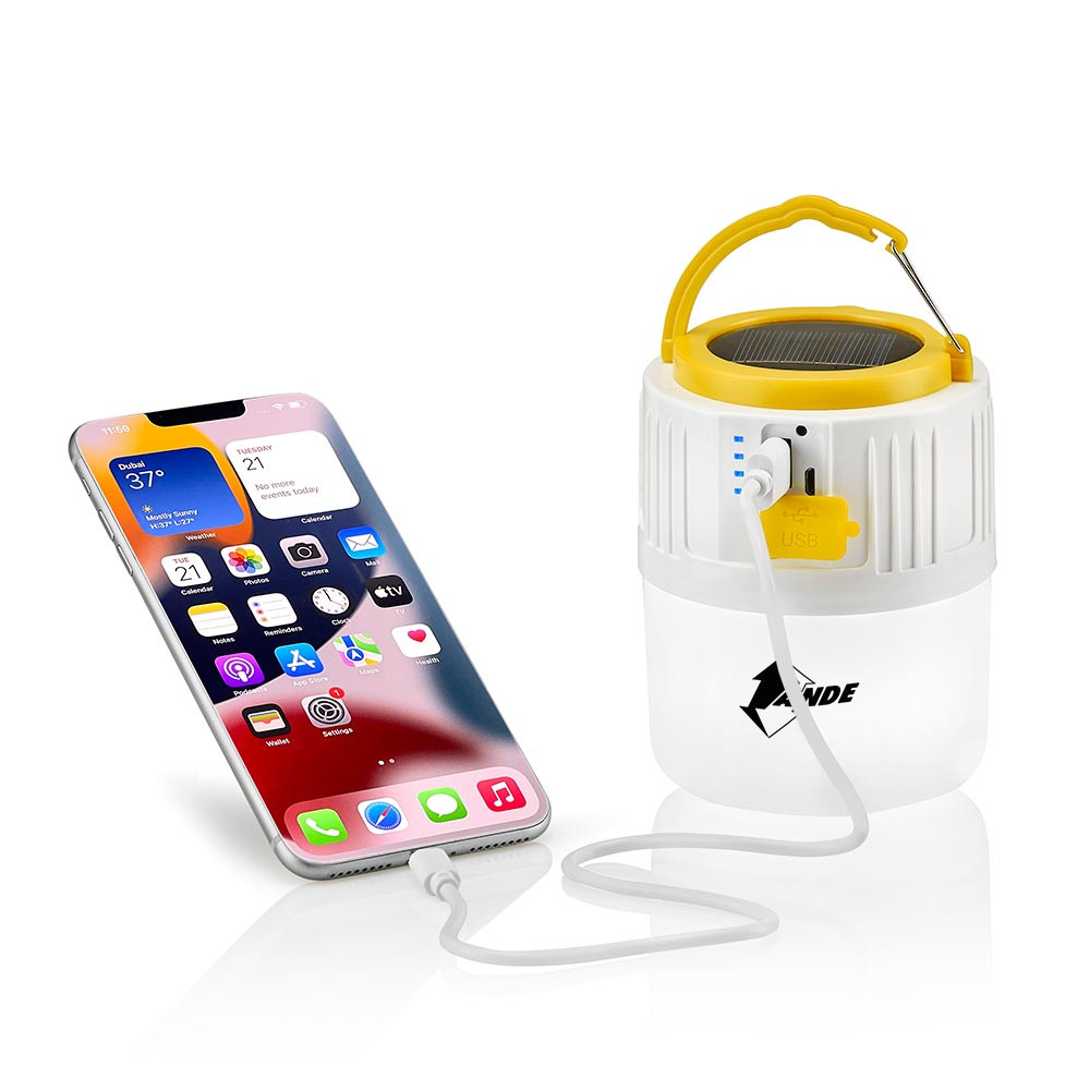 LANTERNA LED ANDE DIMERABILE FUNZIONE POWERBANK