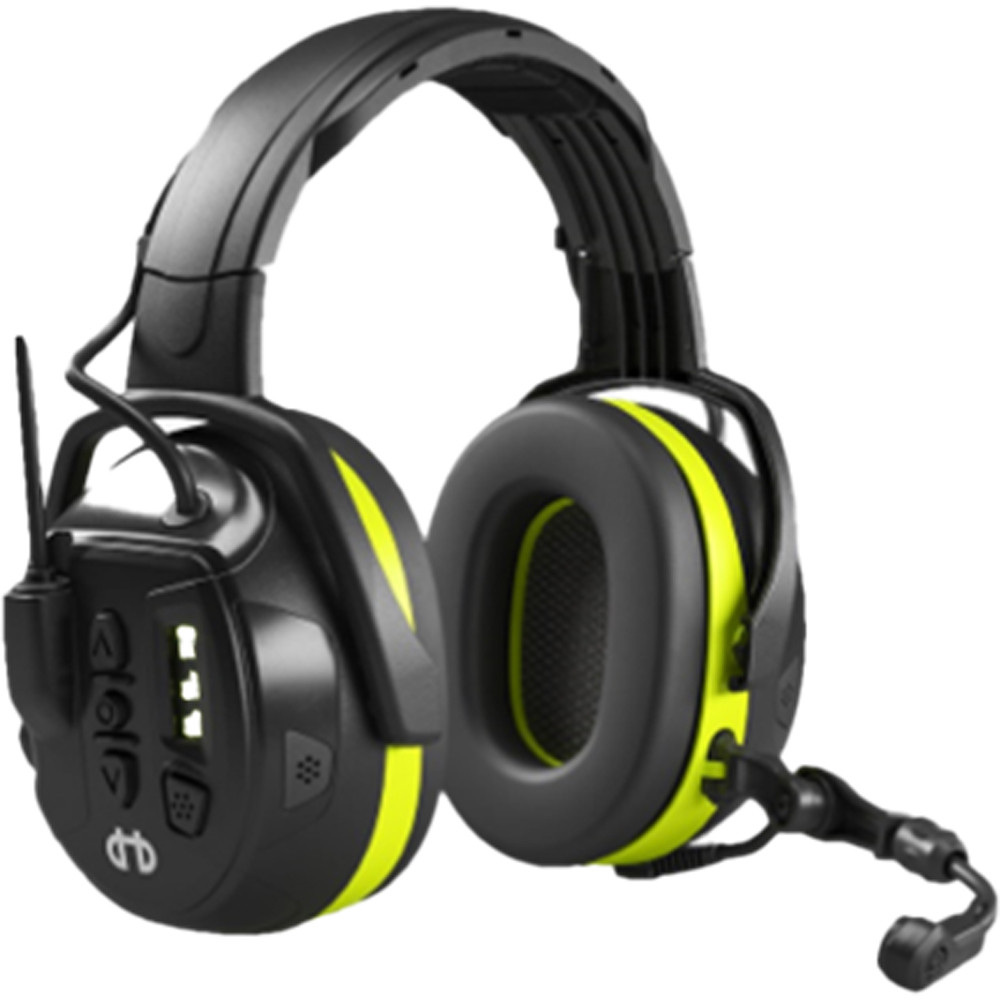 CUFFIA CON RADIO INTEGRATA 30DB IRUSECURE LOCAL