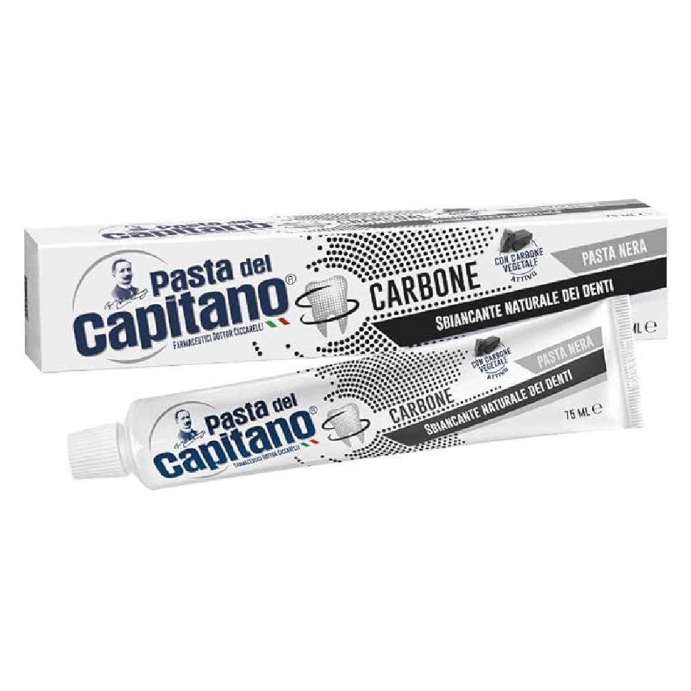 DENTIFRICIO CAPITANO     CARBONE VEGETALE 75 ML