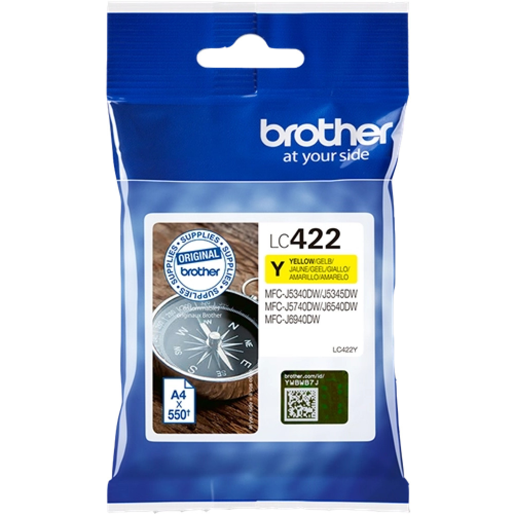 LC422Y CARTUCCIA BROTHER