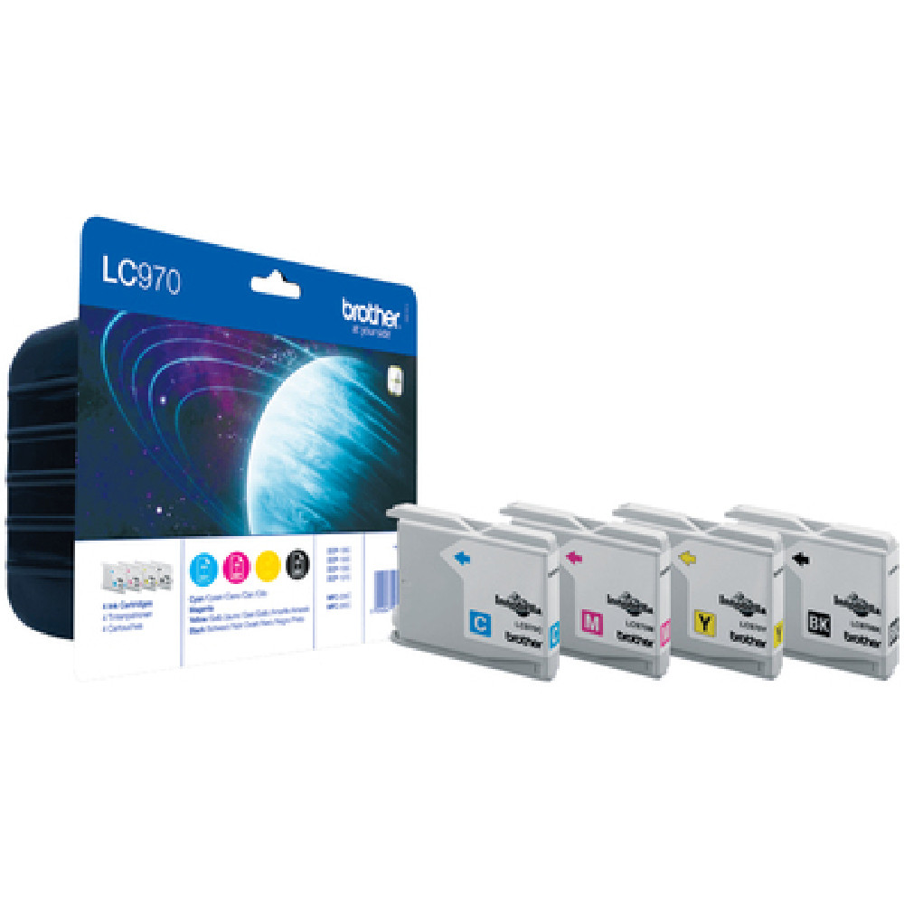 LC970VALBP MULTIPACK     BROTHER 135C/150C