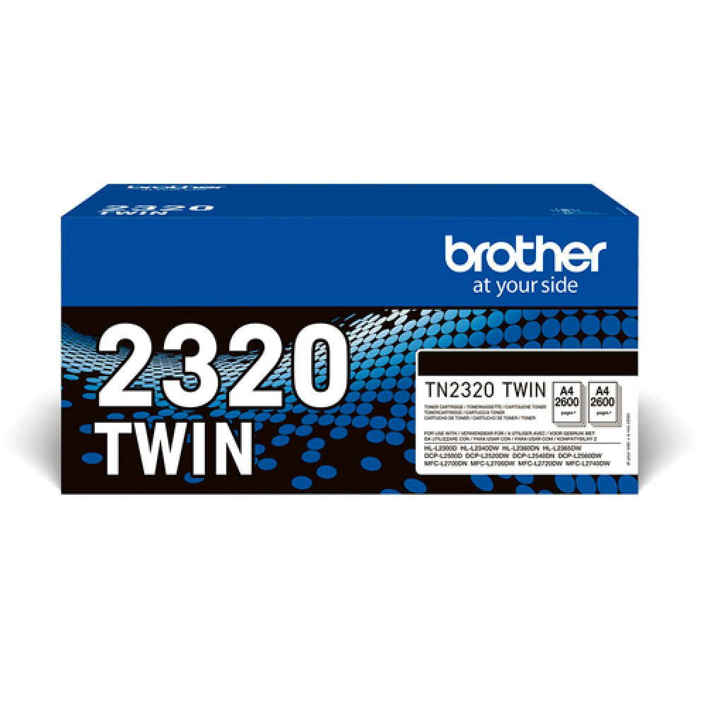 TN2320TWIN 2 TONER BROTHER HL-L2300D/2340DW/2360DN