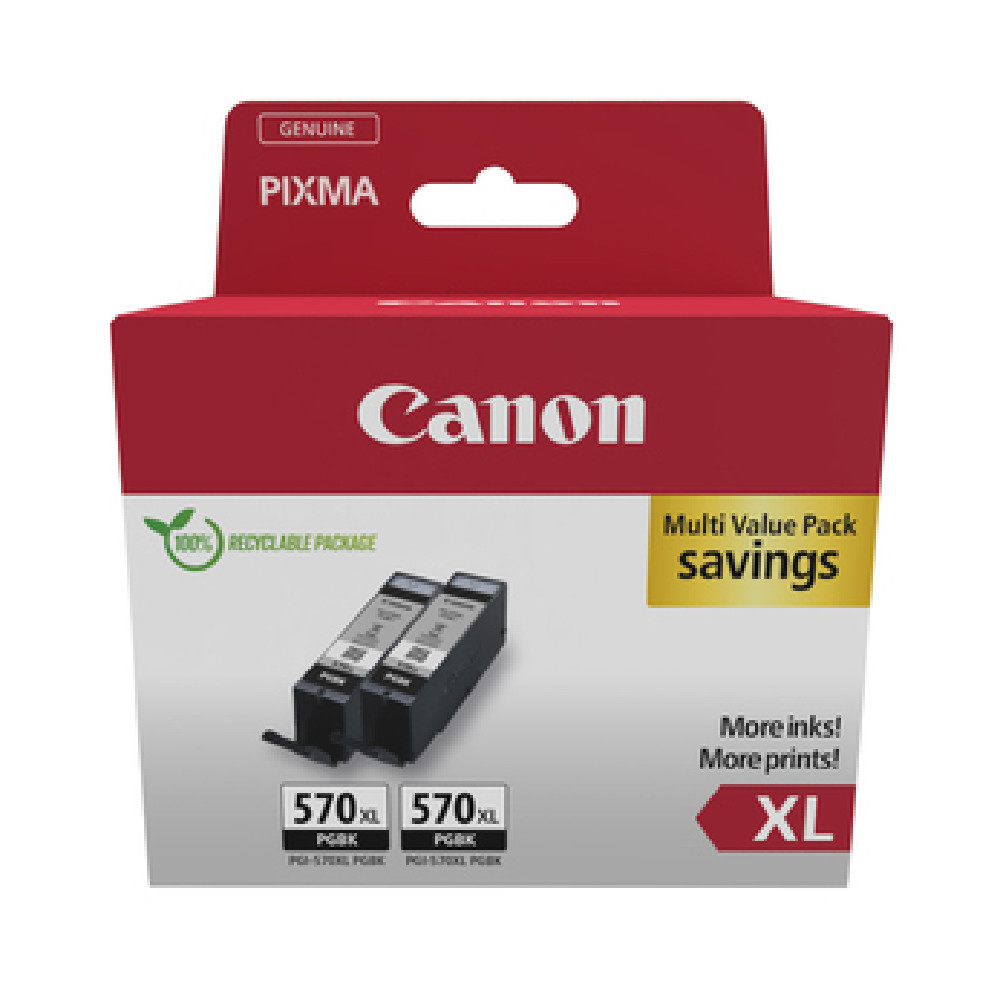 PGI-570XL CANON BK TWIN  SEC