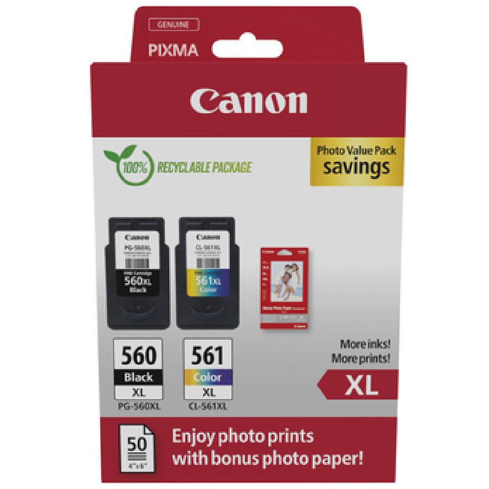 CARTUCCIA CANON PG-560XL/CL-561XL