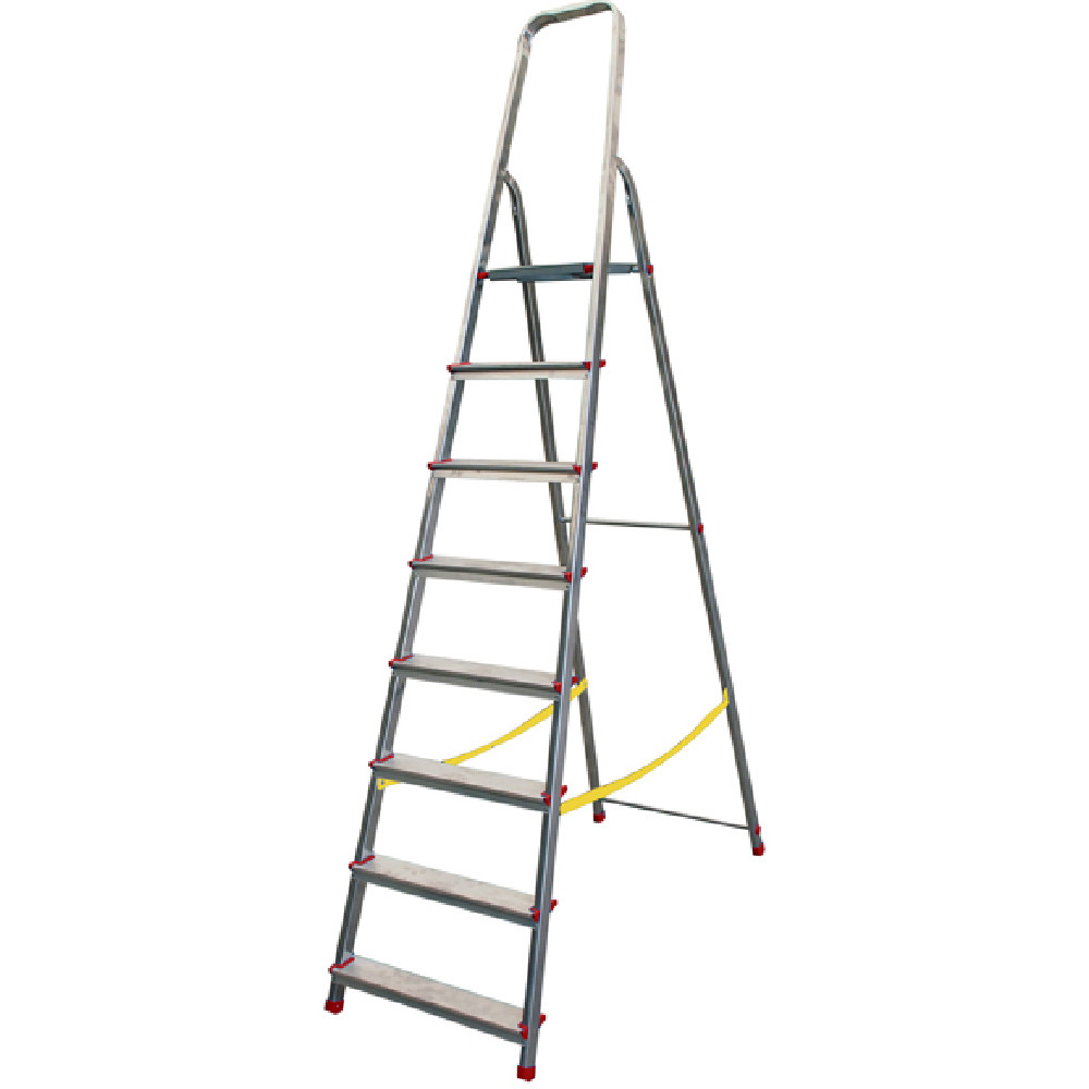 SCALA STELLA BASIC 8 GRADINI ALLUMINIO MARCHETTI