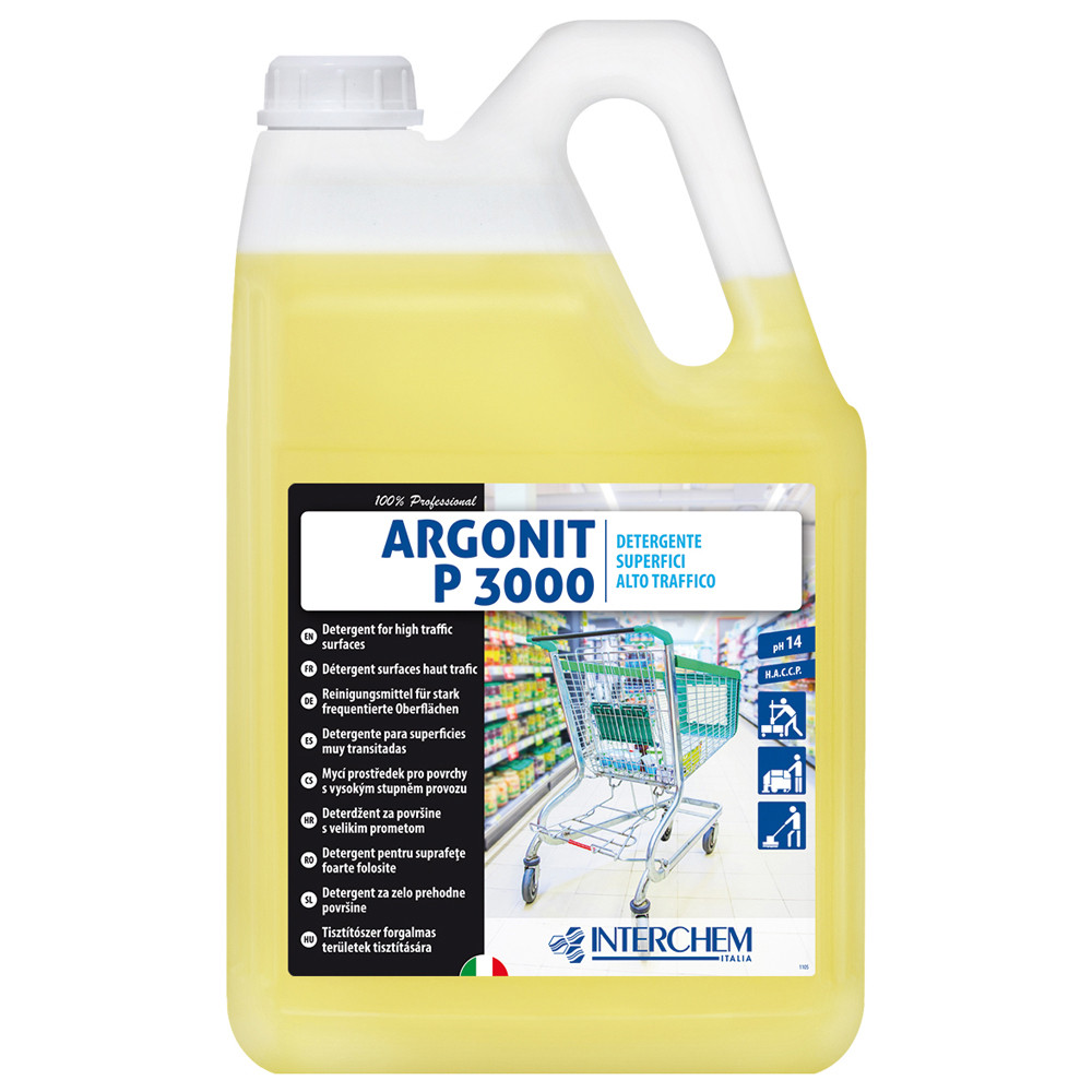 DETEG.PAVIMENTI ARGONIT P3000 SUPERSGR.TANICA 6KG