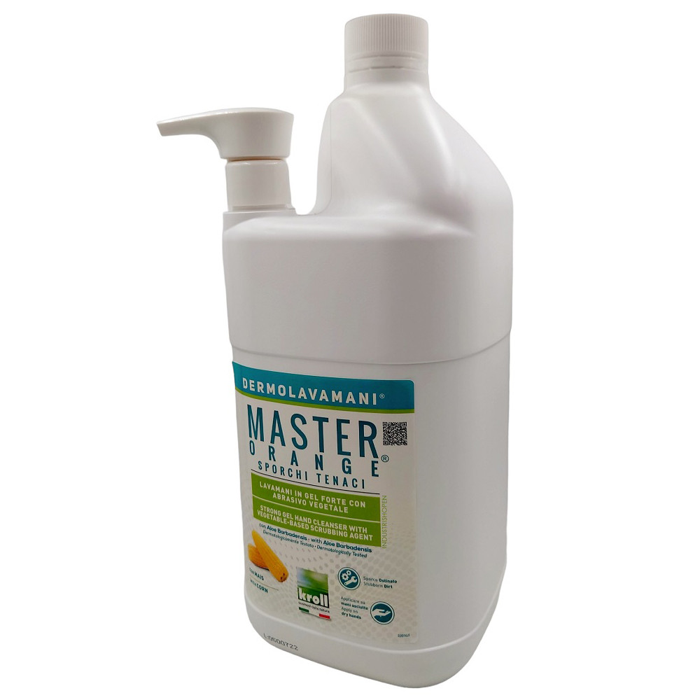 DETERGENTE LAVAMANI MASTER ORANGE IN TANICA DA 5KG