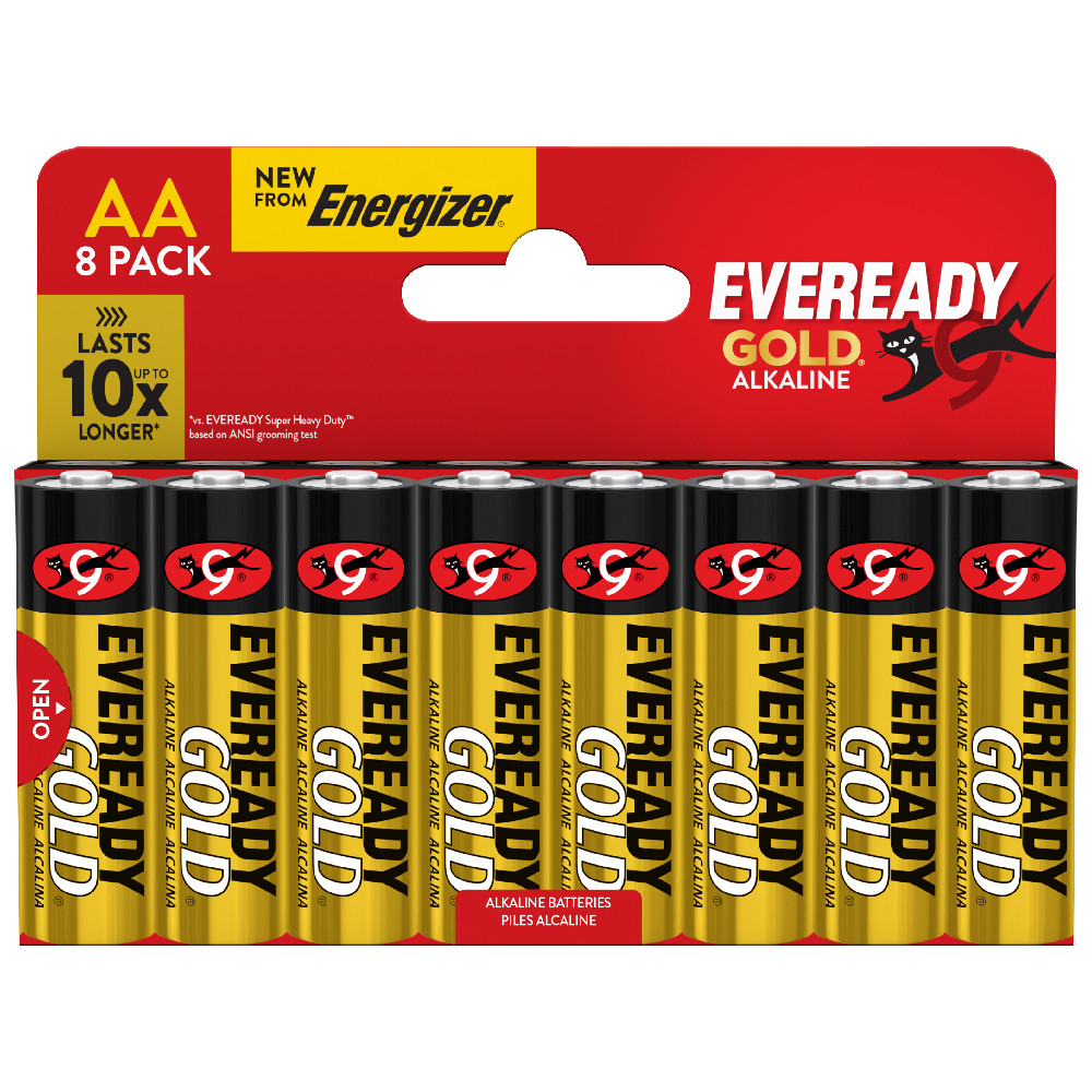 BATTERIA ENERGIZER STILO EVEREADY AA (CF.8PZ)