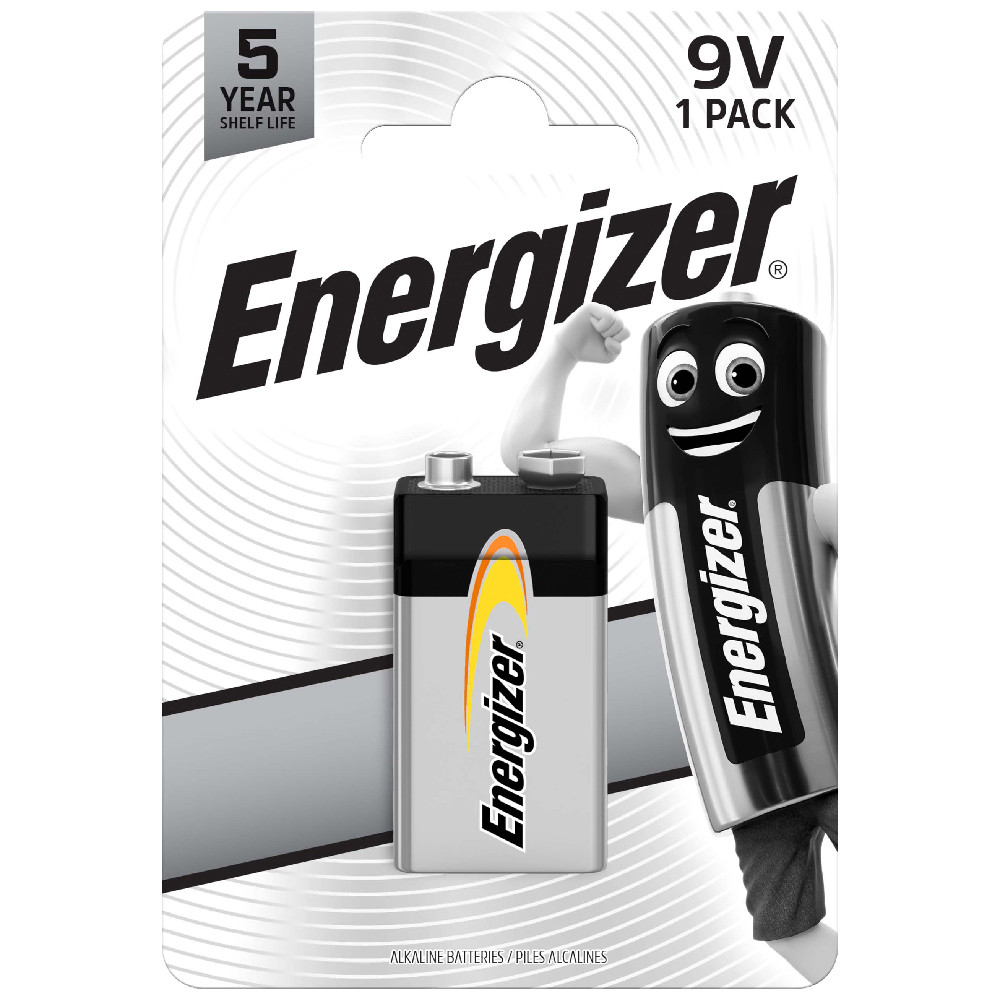 BATTERIA ENERGIZER EVERYDAY TRANSISTOR 9V (CF.1PZ)