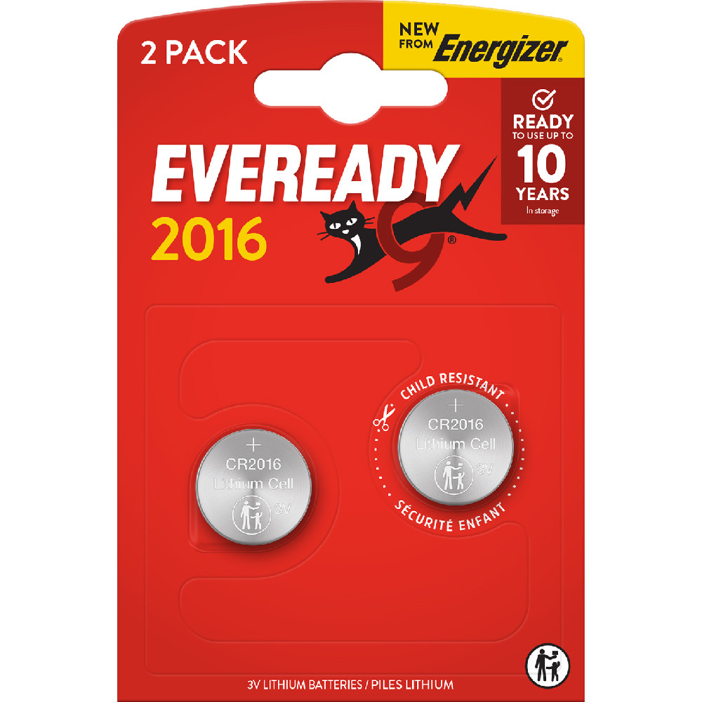 BATTERIA CR2016 3V LITIO (CF.2PZ) ENERGIZER