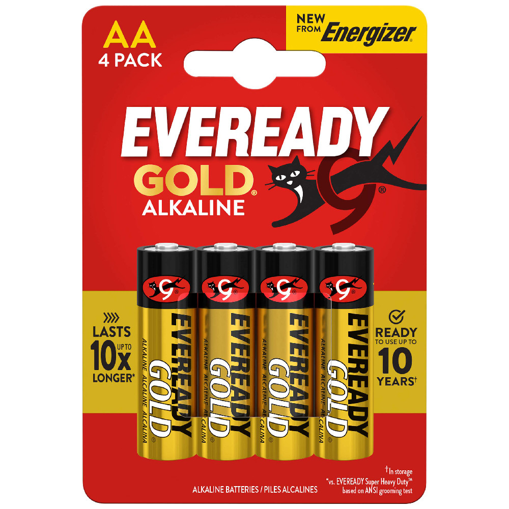 BATTERIA ENERGIZER EVEREADY AA (CF.4PZ)