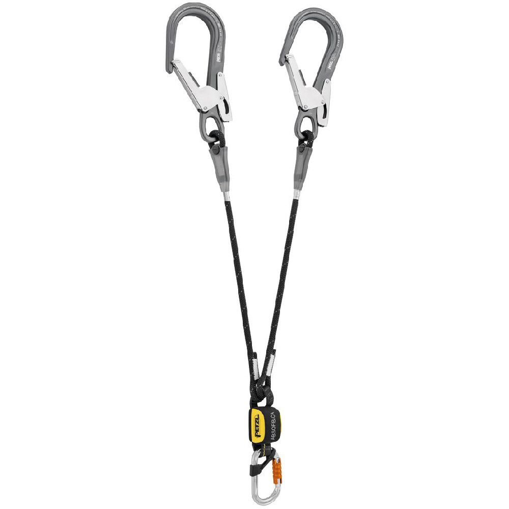 CORDINO DOPPIO CON ASSORBITORE PETZL ABSORBICA 1MT