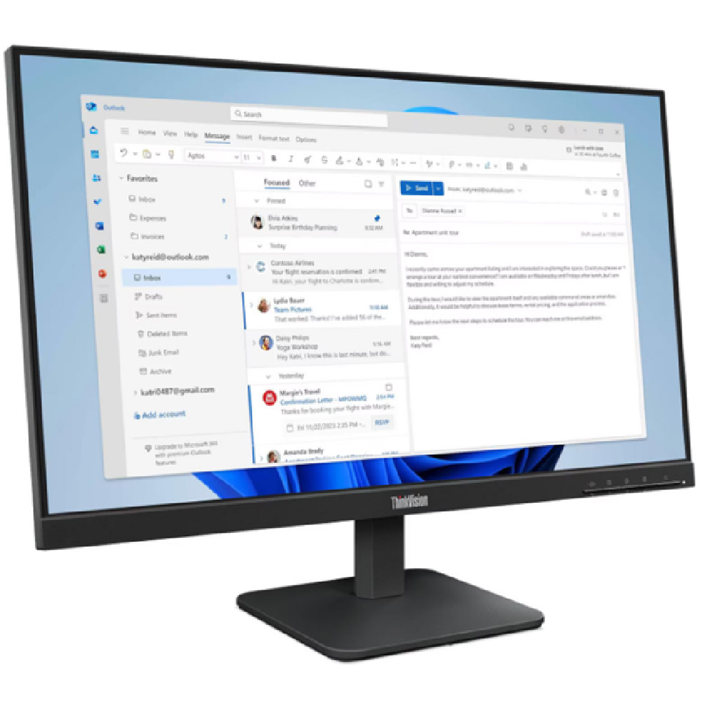 MONITOR LENOVO THINKVISION S24-4E 23,8" HDMI VGA