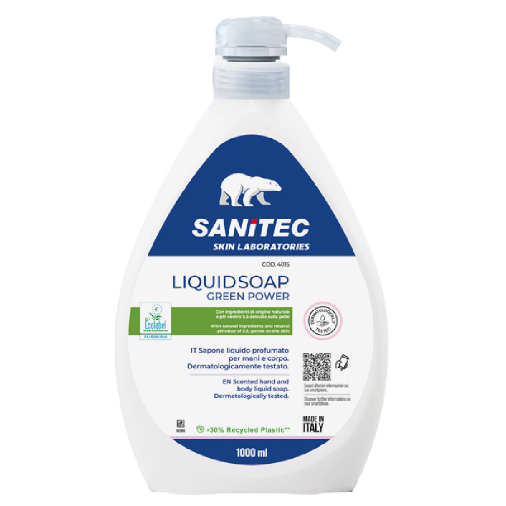 SN GREEN POWER LIQUID SOAP 1 LT
