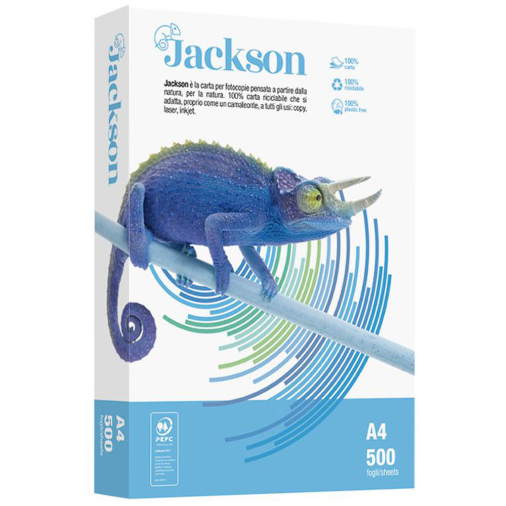 CARTA A4 APP JACKSON AZZURRA (CF.500FF)