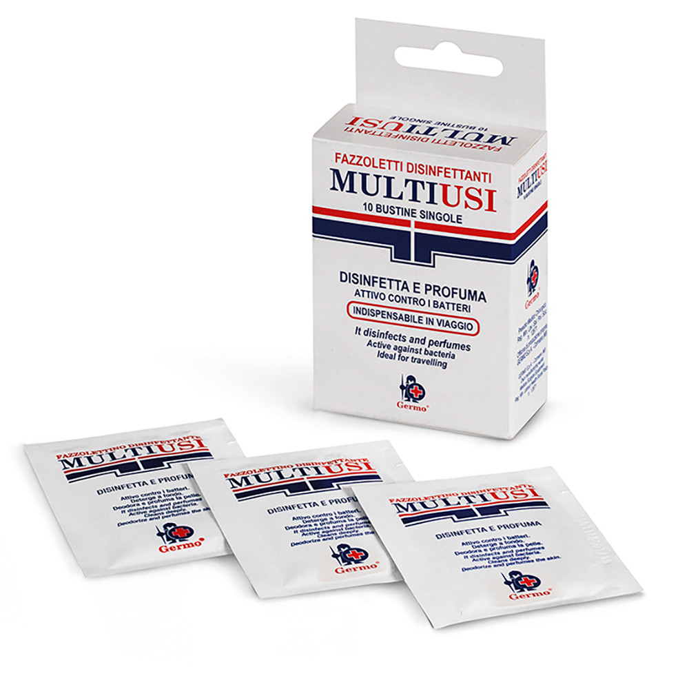 SALVIETTE DISINFETTANTI MULTIUSO 12 (CF.10PZ)