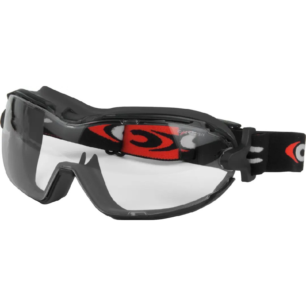 OCCHIALE COFRA SCENIC-FIT NERO LENTE INCOLORE