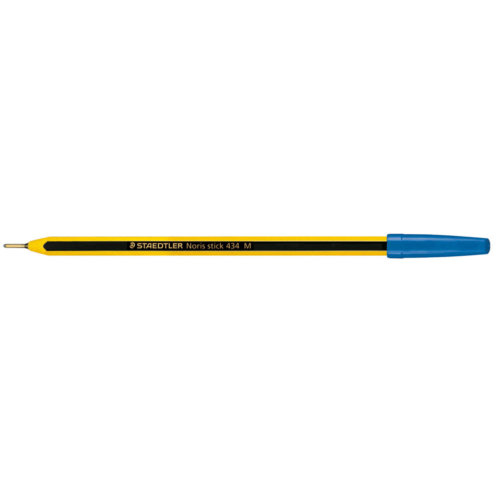 PENNA SFERA CAPPUCCIO STAEDTLER NORIS STICK 434 M P.TA 1,0MM - Rossetto  Store