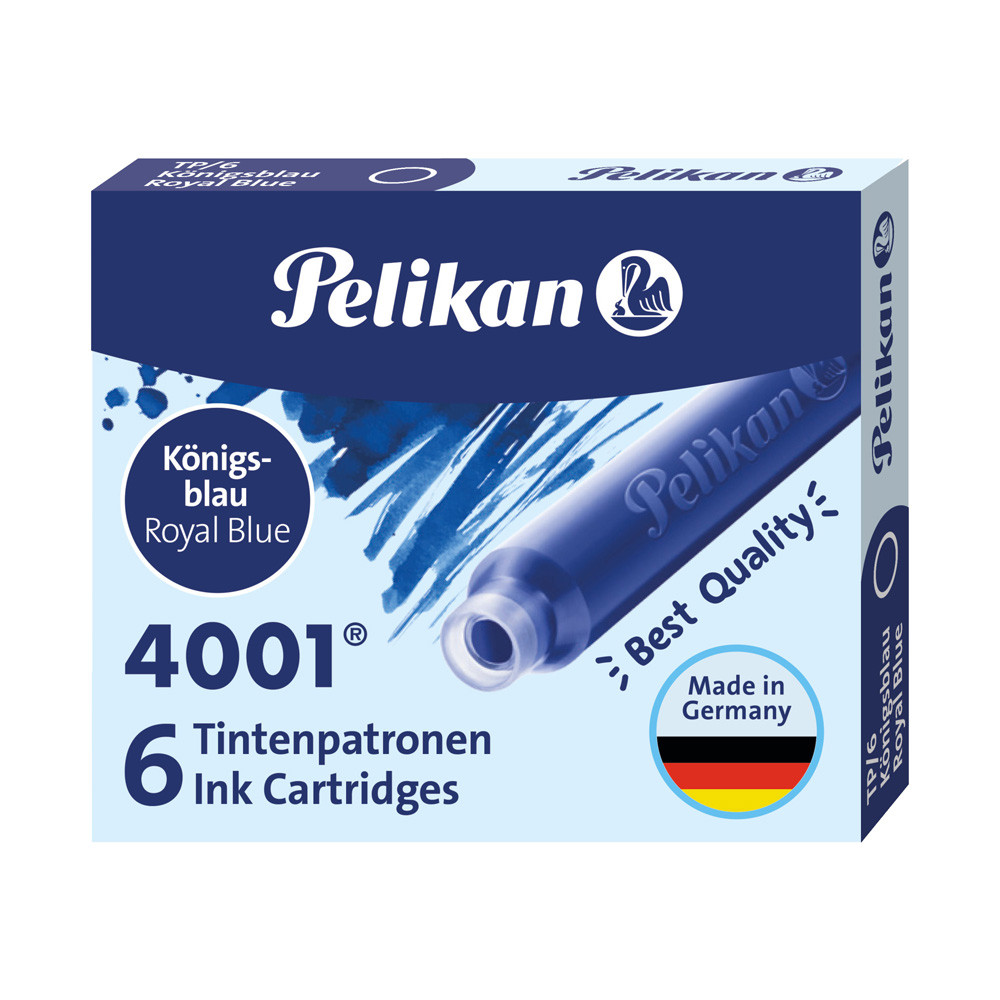 CARTUCCIA X STILOGRAFICA PELIKAN 4001 (CF.6PZ)