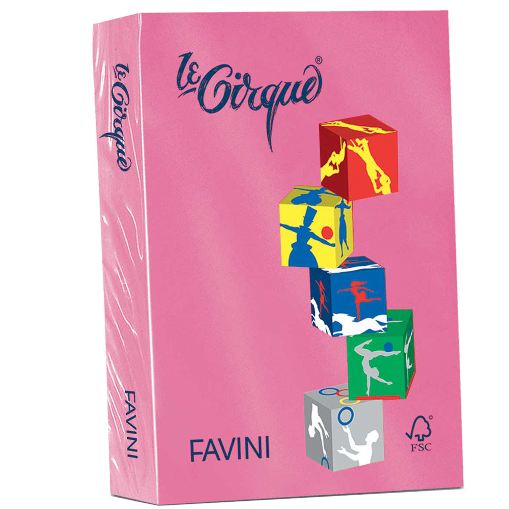 CARTA A4 FAVINI LE CIRQUE 80GR COLORI FORTI (CF.500FF)