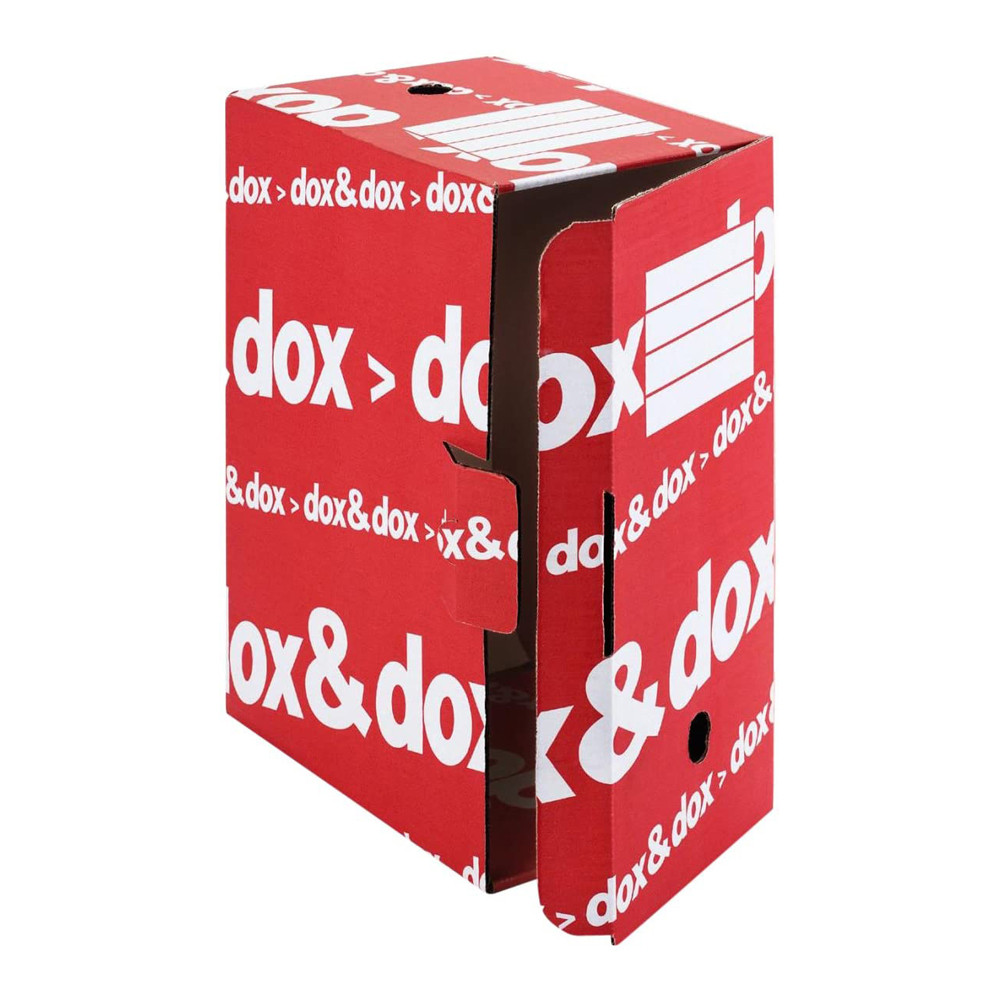 SCATOLA ARCHIVIO CARTONE DOX&DOX 365x265x175MM