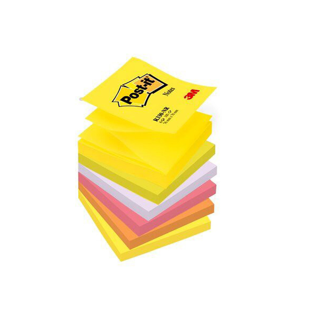 POST-IT 3M Z-NOTE 76X76MM 100 FF RICA. NEON CF6PZ Z) 100FF R330NA