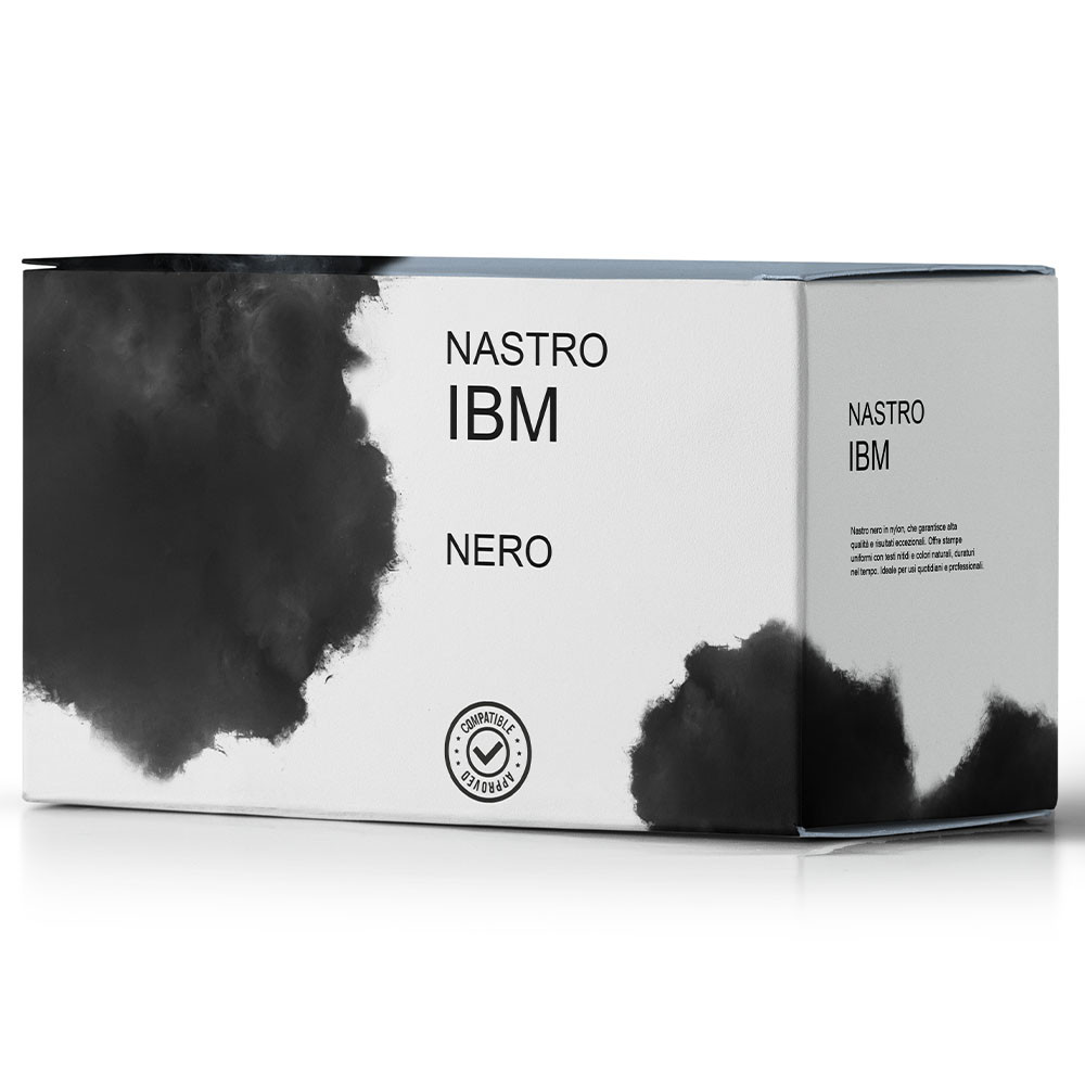 NASTRO COMPATIBILE IBM 2380-81/2390 2391 NYLON HD O.E.M. SML RE-INK NERO