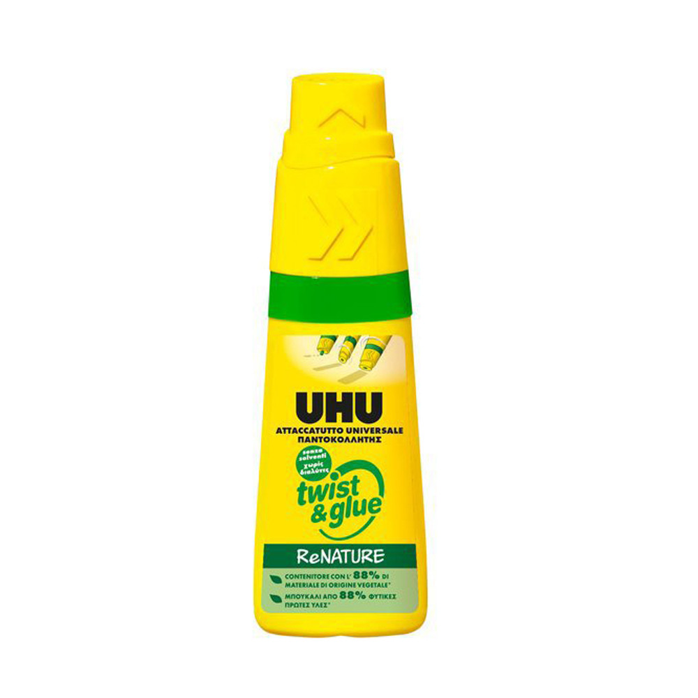 COLLA ATTACCATUTTO RENATURE UHU TWIST & GLUE 35ML L