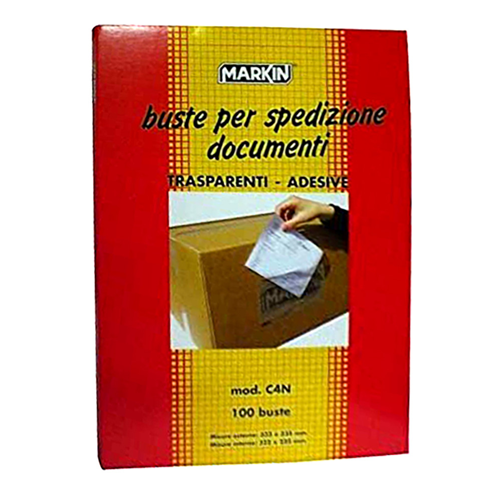 BUSTE SOVRACOLLO NEUTRE 22,5X12,2CM (CF.100PZ)