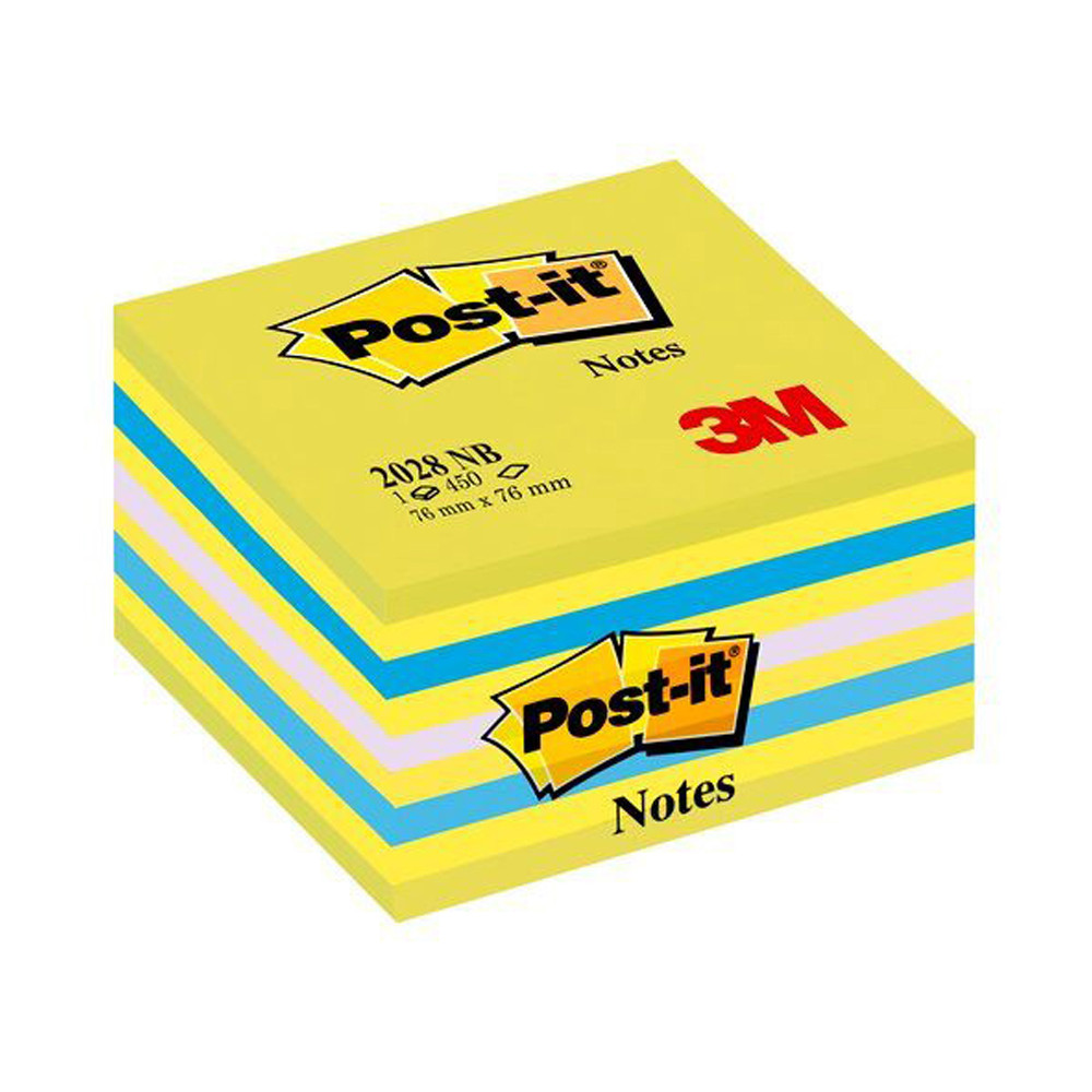 BLOCCO CUBO POST-IT 3M 76X76MM 450FF