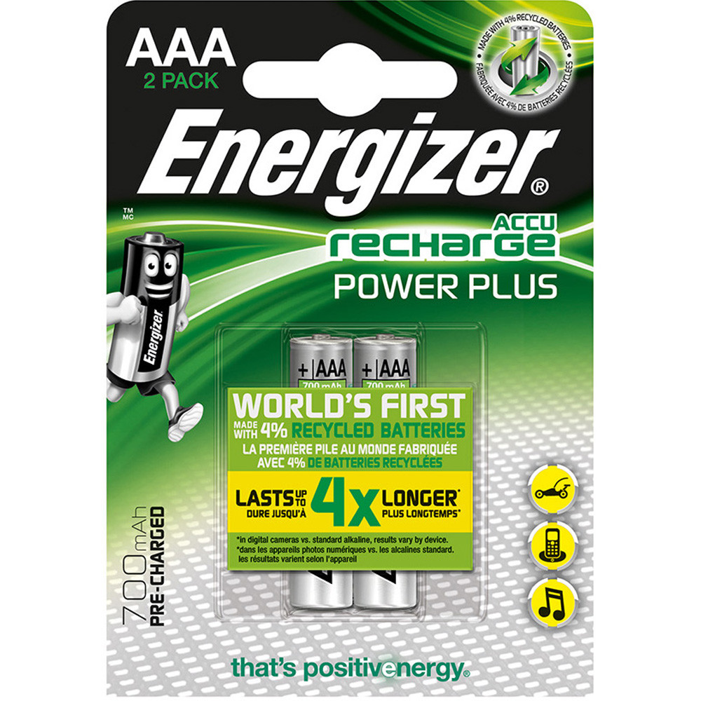 BATTERIA RIC. ENERGIZER 1,2V MINISTILO AAA (CF.2PZ)