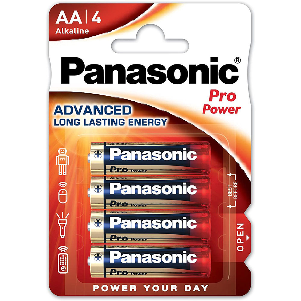 BATTERIE STILO PANASONIC PRO-POWER AA LR6 (CF.4PZ)