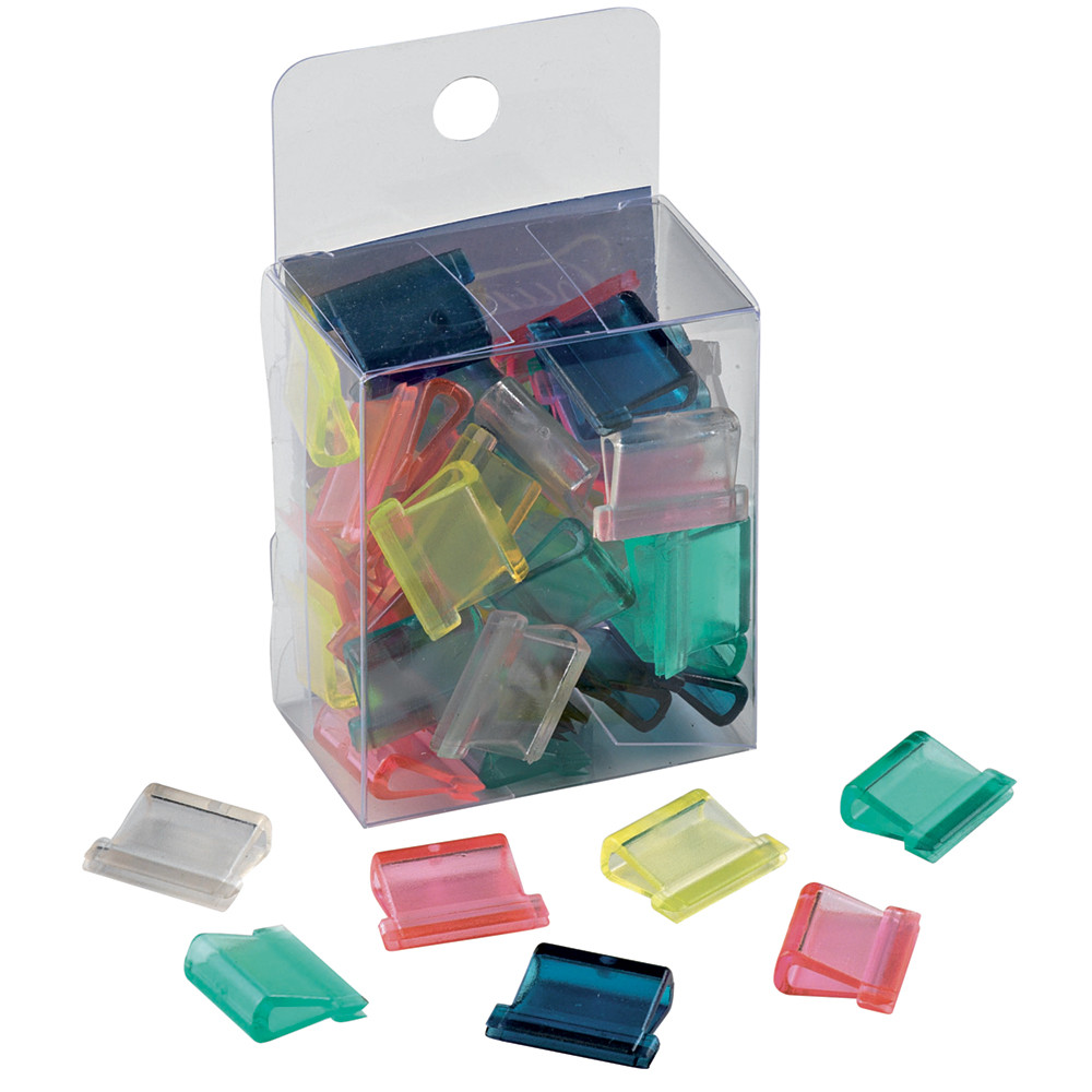 MOLLE PLASTICA PLASTIC CLIPS 4,8MM (CF.40PZ) X SPARAMOLLE ALIZEE