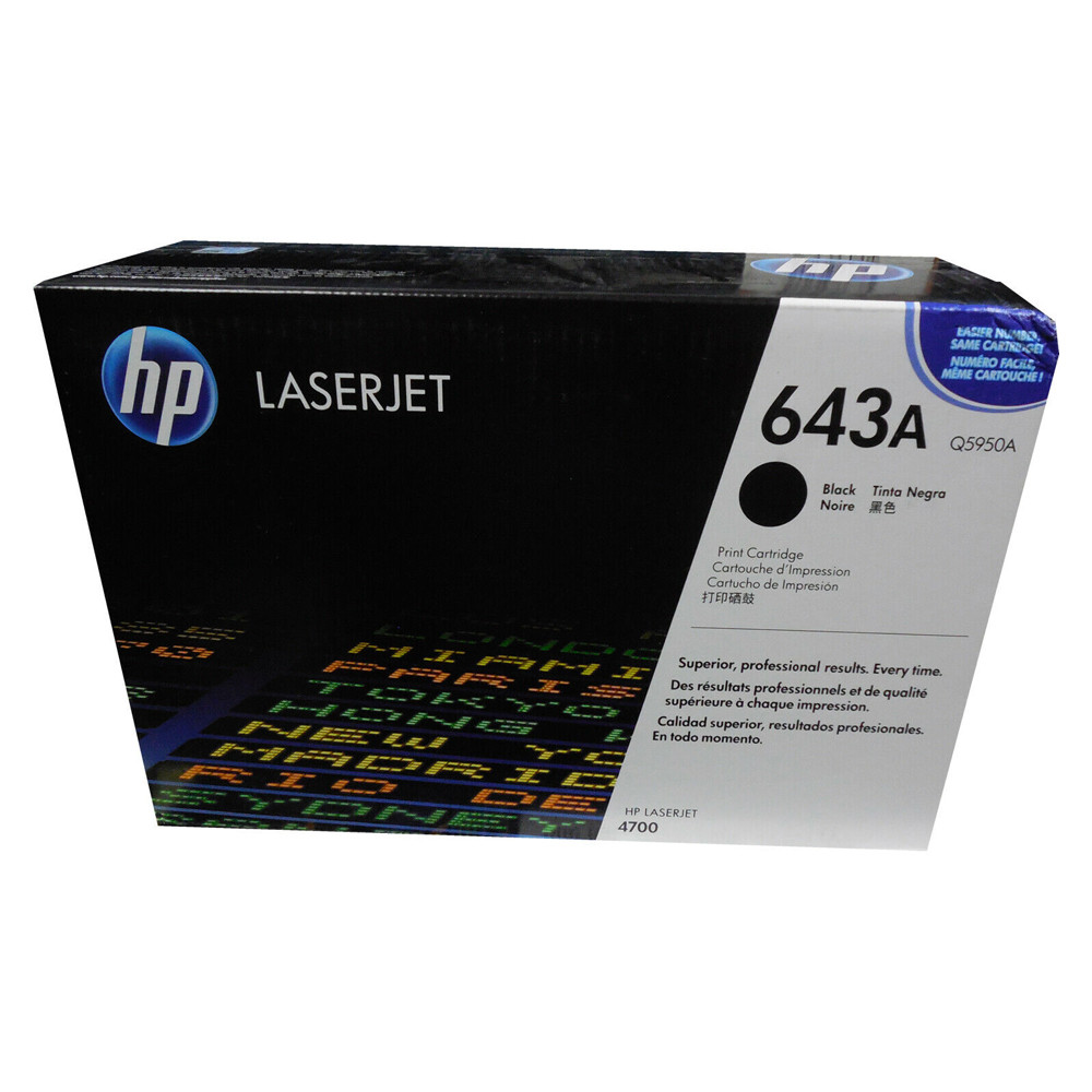 643A TONER HP Q5950A PER COLOR LASERJET 4700