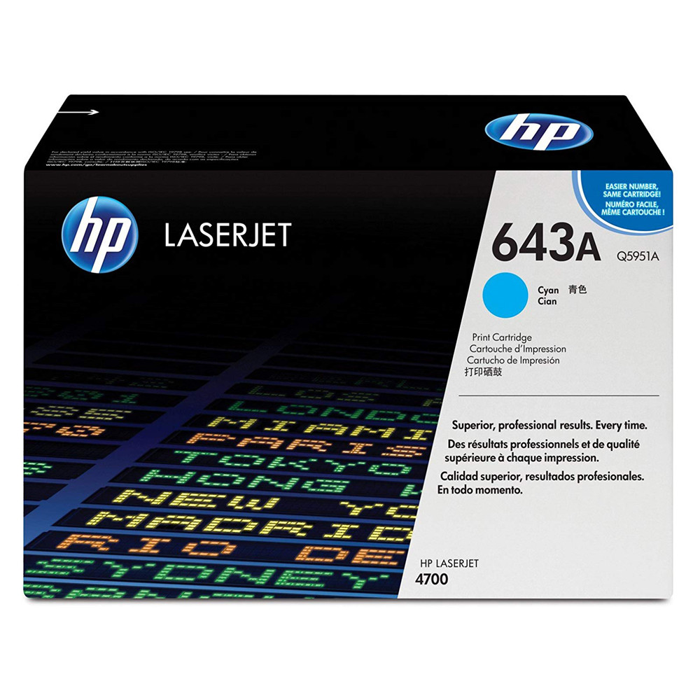 643A TONER HP Q5951A PER COLOR LASERJET 4700