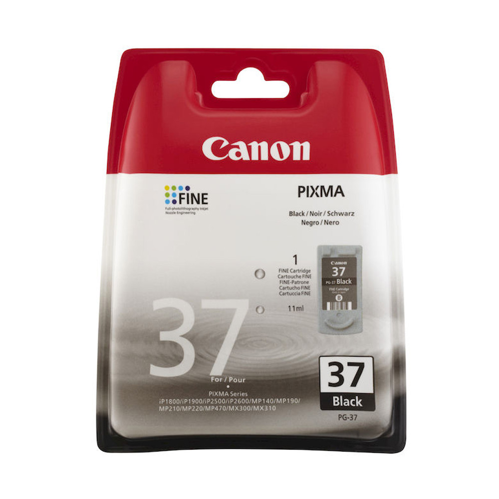 PG-37BK CARTUCCIA CANON IP1800-2200-2500 2145B001