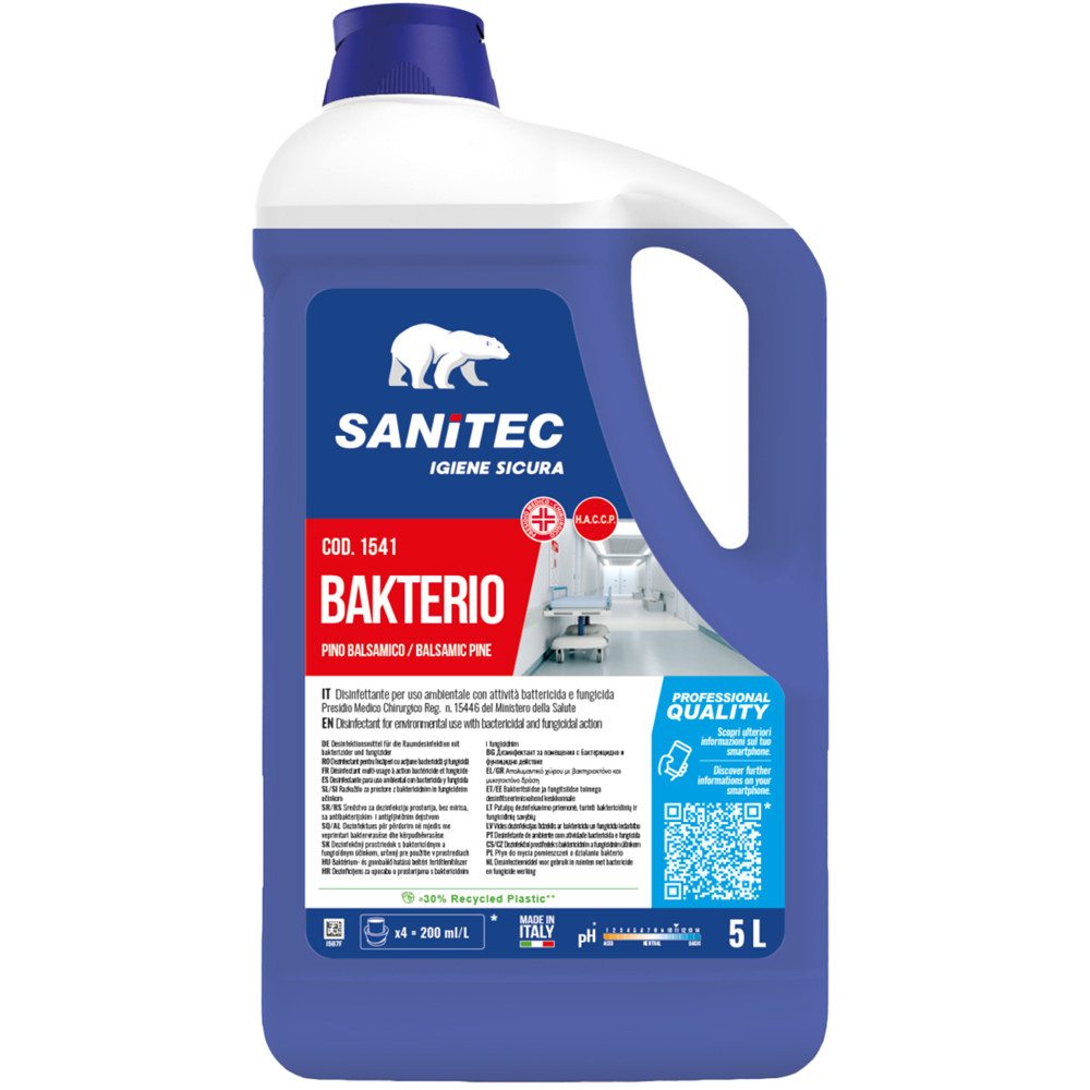 BAKTERIO DISINFETTANTE P.M.C. N.15446 5KG