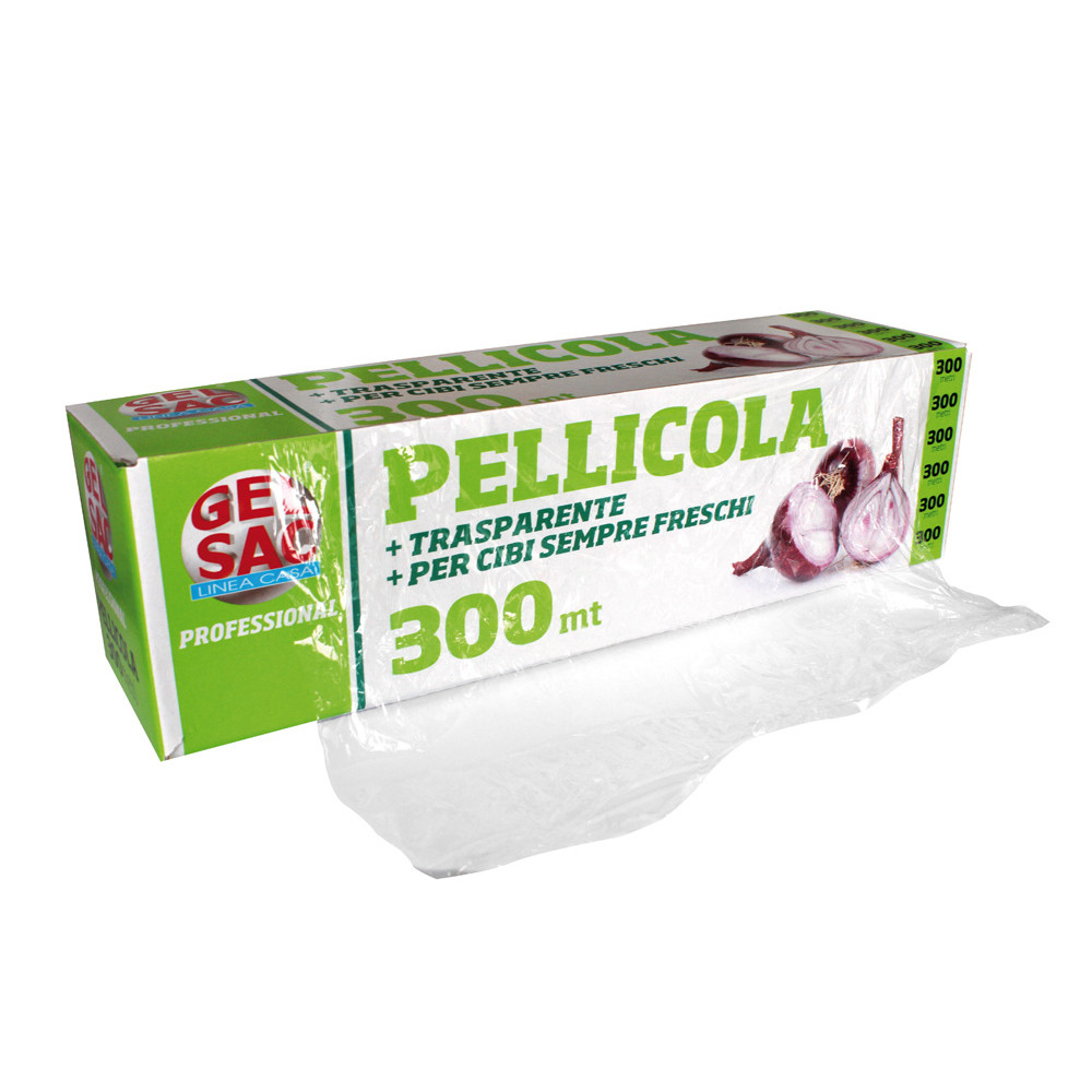 ROTOLO PELLICOLA TRASPARENTE 300MT