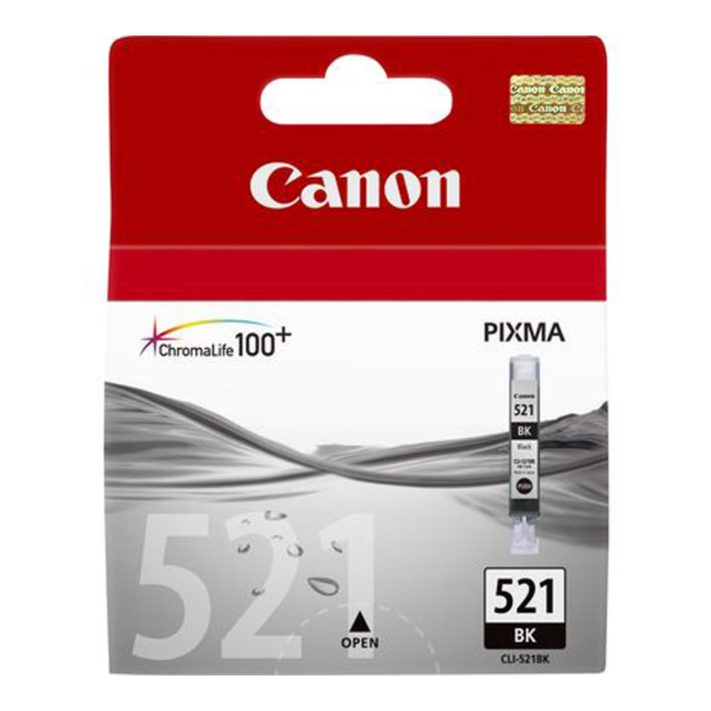 CLI-521BK CARTUCCIA CANON PIXMA IP3600-IP550-640 2933B001